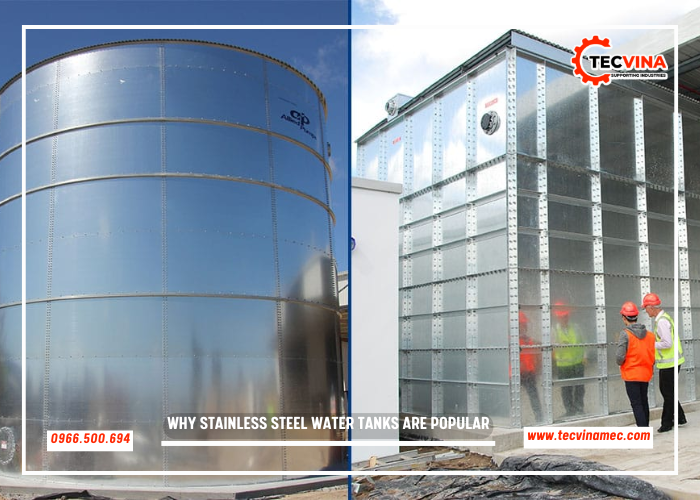 Why Stainless Steel Water Tanks Are Popular